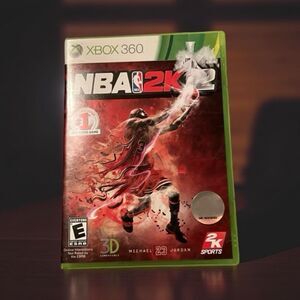 2012 XBOX 360 NBA 2K 12 Video Game